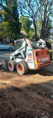 Bobcat working